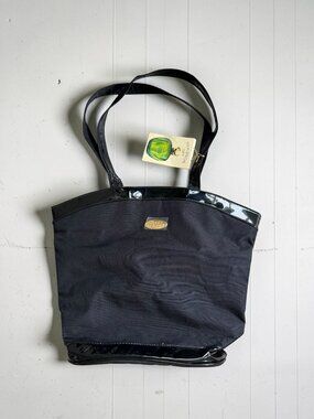 CHRISTIAN DIOR Vintage Tendre Poison Black Tote Bag NEW NWT